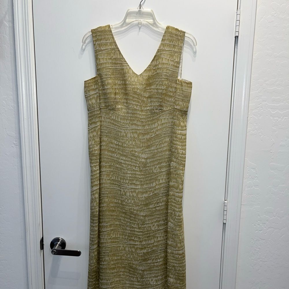 Tahari Sleeveless Maxi Dress Sz 8